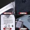 China Dustproof CPE Zipper Bag Customizable Custom Clothing Packaging Bags Clear wholesale