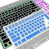 China 5 teclas teclado de membrana flexible con opciones de retroiluminación LED wholesale