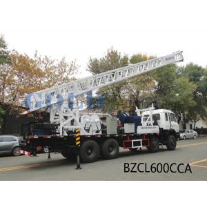 China Truck mounted water well drilling rig drill water wells up to 600 meters supplier