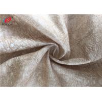 China Polyester Print Sofa Velvet Upholstery Fabric , Velvet Curtain Fabric Make To Order on sale