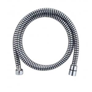 China Silver Black Bathroom Custom Length Ultra-Flexible PVC Shower Hose 1.5M with and Finish supplier