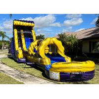 China Outdoor Amusement Park Attractive Water Entertainment Big Inflatable Water Slide on sale