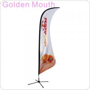 China Outdoor Roadside Feather Banners for Wholesale supplier