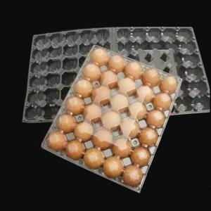 5X6 Disposable Plastic Egg Tray 30 Holes Transparent Egg Tray Plastic