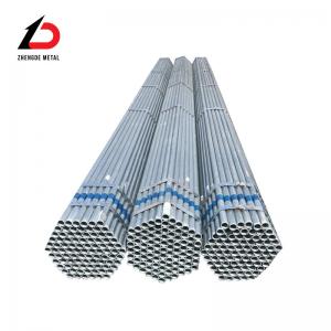                  Customized Diameter 20mm 35mm 40mm 4 Inch Dx53D+Z Z100 Z275 Hot Dipped Round Galvanized Pipe Galvanized Round Pipe             