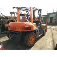 China Durable 6 Tonne Slightly Used Container Forklift TCM FD60 With ISUZ Engine on sale