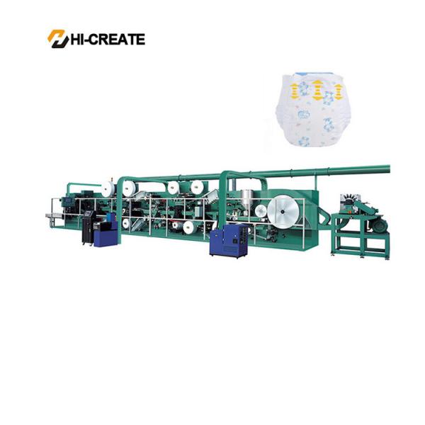 Hi Create 400pcs/Min Baby Diaper Production Line 270KW