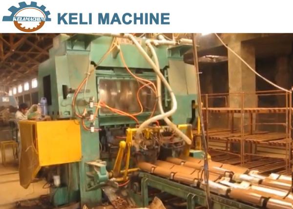PLC Control Interlocking Tiles Making Machine With 8-15 M/Min Molding Speed