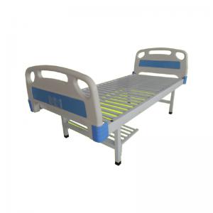 China Single function Medical Use Manual Hospital Bed One  Cranks Without Castors supplier