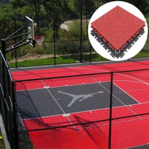 Pp Outdoor Sports Tennis Pickleball Badminton Basketball Court Floor Tiles Mat Interlocking