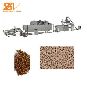 China Dry Type Double Screw Fish Feed Extruder 100kg/H-6t/H supplier