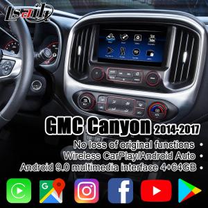 China 4+64GB Android Car Interface with Wireless CarPlay , Google Map, Mirrorlink , Instagram, YouTube for Canyon, Sierra, GMC supplier