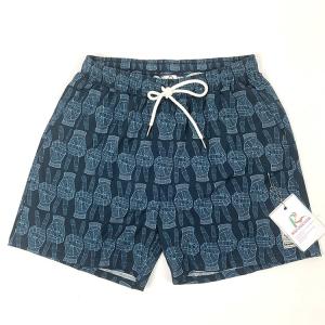 Stylish Mens Hawaiian Printed Board Shorts Surf No Fading Custom Design