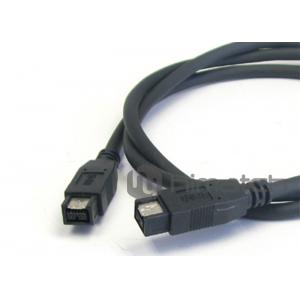 IEEE 1394B Male to Male Firewire 800 Cable / Custom Cable Assemblies For Camera Connection