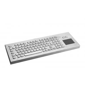 China Ip65 Metal Rugged Keyboard With Touchpad And Full Functionalities supplier