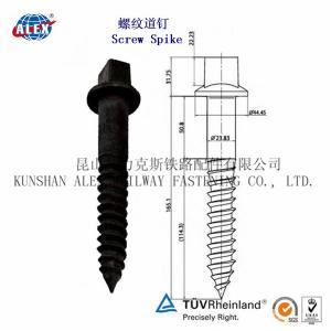 China Timber Spike Screw, Railway Fastener Coach Spike wholesale