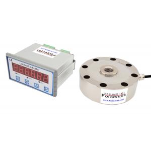 China 500kN 300kN 200kN 100kN 50kN 20kN 10kN Pancake Load Cell With Display Meter wholesale