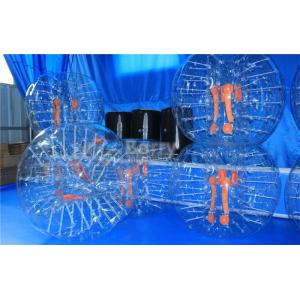 Football Inflatable Bumper Ball , PVC TPU Outdoor Bubble Soccer Ball