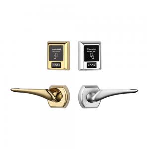 China Easy Installed Golden Separating Hotel Key Card Lock With Convenient System supplier
