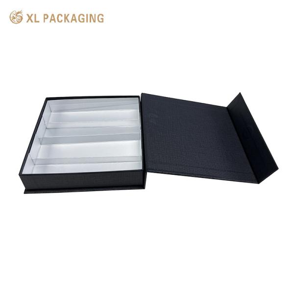 XL Packaging Custom Luxury Boxes High End Chocolate Gift BoxesGlossy/Matte Lamination Packaging Macaron Gift Box With PVC Insert Food Paper Cardboard Chocolate Candy Rigid Boxes