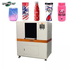 Crafting Brilliance: Explore UV Bottle Printing Excellence with 3 G5i Heads and Vibrant Full-Color Rotary Printer