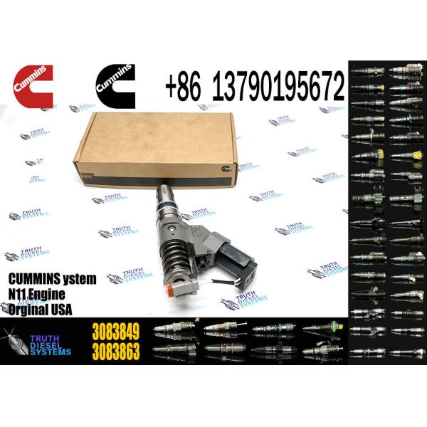 China High-quality Components for 4903472 Engine ISM QSM ISM11 QSM11 M11 MTA11 Type diesel Engines - Fuel Injectors 3411756 3083849 supplier