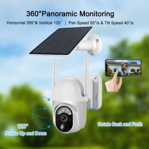 7800mAh Rechargeable Battery Security Camera 2.4Ghz WiFi Wire Free Security Cameras