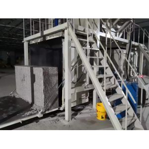 China Innovative Foam Rebonding Machine Double Moulds Square Foam Block Making Machine wholesale