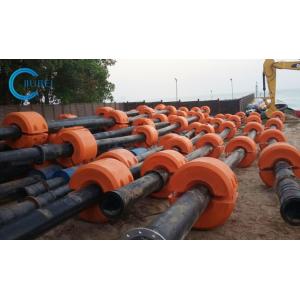 High Density Foam Filled Pipe Floater For Marine Dredging Sand / Slurry Discharging Project