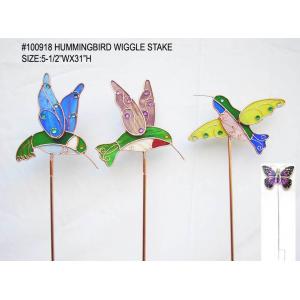 China Cecorative hummingbird Decorative Garden Stakes giftware & homeware supplier