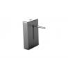 Office Entrance Drop Arm Turnstile SS304 Stainless Steel Half Height With Alarm