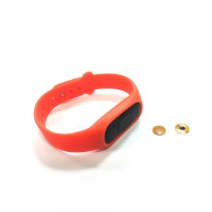 China Small FPC NFC Tag Bracelet Wristband Diameter 9mm Adhesive Backing supplier