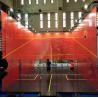 China Pista de Squash Panorámica Roja LDK2022A con Diseño Personalizable y Pared de Cristal Roja wholesale
