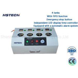 Equipped with a automatic alarm system With FIFO function 4 Tank Solder Paste Warm Up Timing Machine