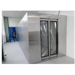Auto Slide Door Air Shower Tunnel With 3 Blowers And Adjustable Air Nozzles
