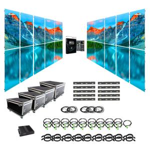 China Refresh rate 1920Hz/3840Hz Full Color P3.91 P4.81 Stage Backdrop Rental Display Advertising Full HD Video Panel LED Wall wholesale