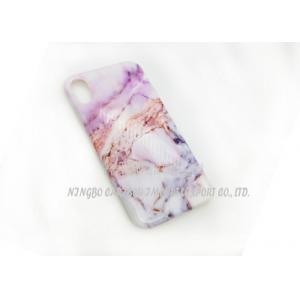 China Smooth Marble Silicone TPU Phone Case , Iphone X Soft Waterproof Phone Case supplier