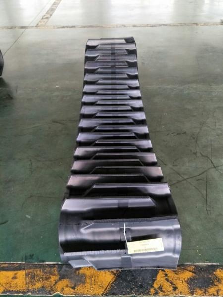 DC550X90X58 Rubber Crawler Tracks 58 Link For Yanmar Aw6120 Black Color ISO9001