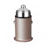 Zinc Alloy Car Charger Adapter , 5V 2.4A Car Cell Phone Charger With USB Port