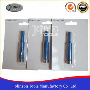 China 14mm Diamond Core Drill Bits For Granite / Stone With 3 / 8 Shaft supplier