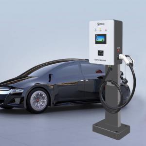 40kw Public EV Charge Points , Wall Mounted Car Charger CE ISO Certified ODM