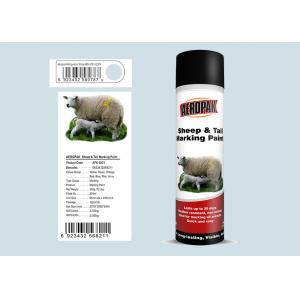 SGS Certificated Marking Spray Paint , Livestock Marking Paint Refrigerator White