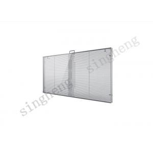 Eco Friendly Transparent Led Display Panel Hoisted Or Floor Mounted Installed