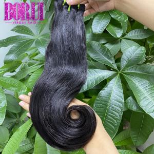 Straight Double Drawn Weft Hair Extensions Hook Curly Funmi Flat Bone Soft  Smooth for sale – Double Drawn Human Hair manufacturer from china  (110247012).