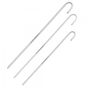 Disposable Medical Equipment Endotracheal Tube Stylet Aluminum PVC Intubation Stylet Guide Wire