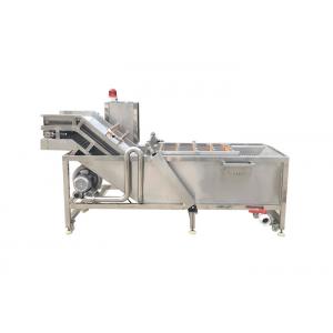 Restaurant Fruit Bubble 500kg/h Vegetable Ozone Cleaning Machine