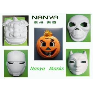 Pumpkin / Lion / Iron Man Mask Pulp Moulded Products for Party Decoration