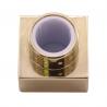Gold Color Glass Perfume Bottle Caps , Zinc Alloy Perfume Cover 20*48mm