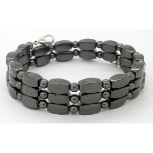 China Fashion good for health various color hematite magnetic bracelet health supplier