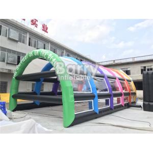 China Outside PVC Inflatable Tennis Tent , Inflatable Arch Tent For Sports supplier